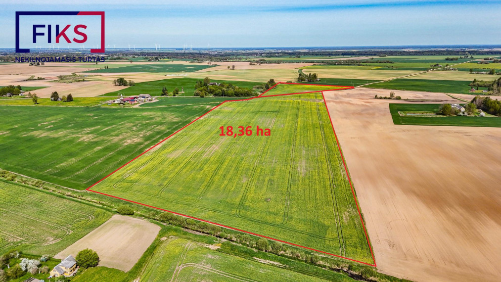 Parduodamas sklypas Jotyškių k., Šakių r. sav., 1777 a ploto 5