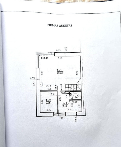 Parduodamas namas Baldininkų g., Karmėlavos mstl., Kauno r. sav., 92.51 m2 ploto, 2 aukštai 24