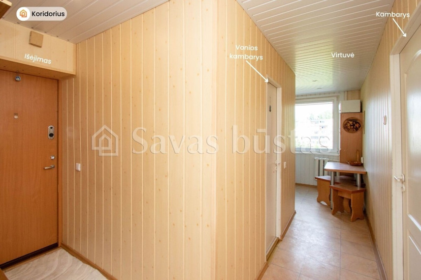 Nuomojamas butas Radviliškio g., Šiaulių m., Šiaulių m. sav., 50 m2 ploto, 2 kambariai 11