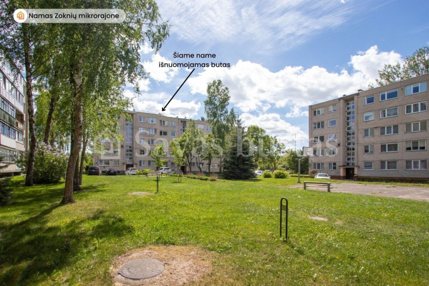 Nuomojamas butas Radviliškio g., Šiaulių m., Šiaulių m. sav., 50 m2 ploto, 2 kambariai 20