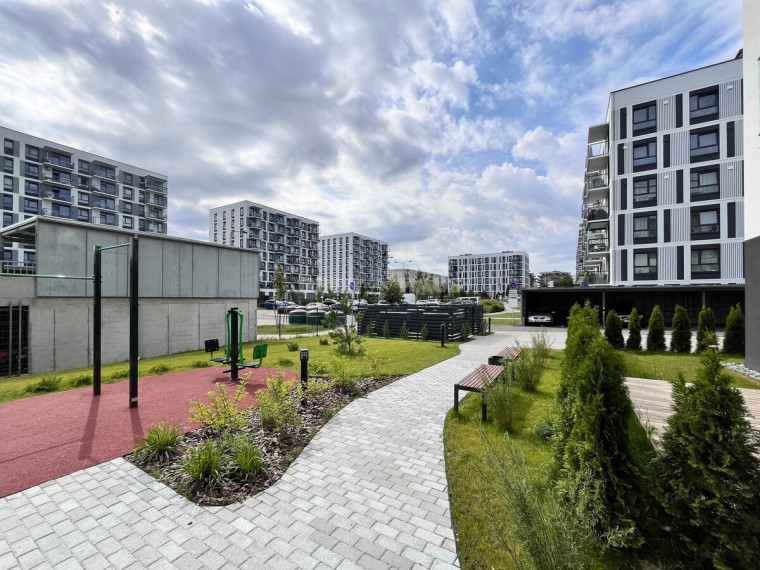 Nuomojamas butas Tvankstos g., Pilaitė, Vilniaus m., Vilniaus m. sav., 35 m2 ploto, 1 kambariai 14