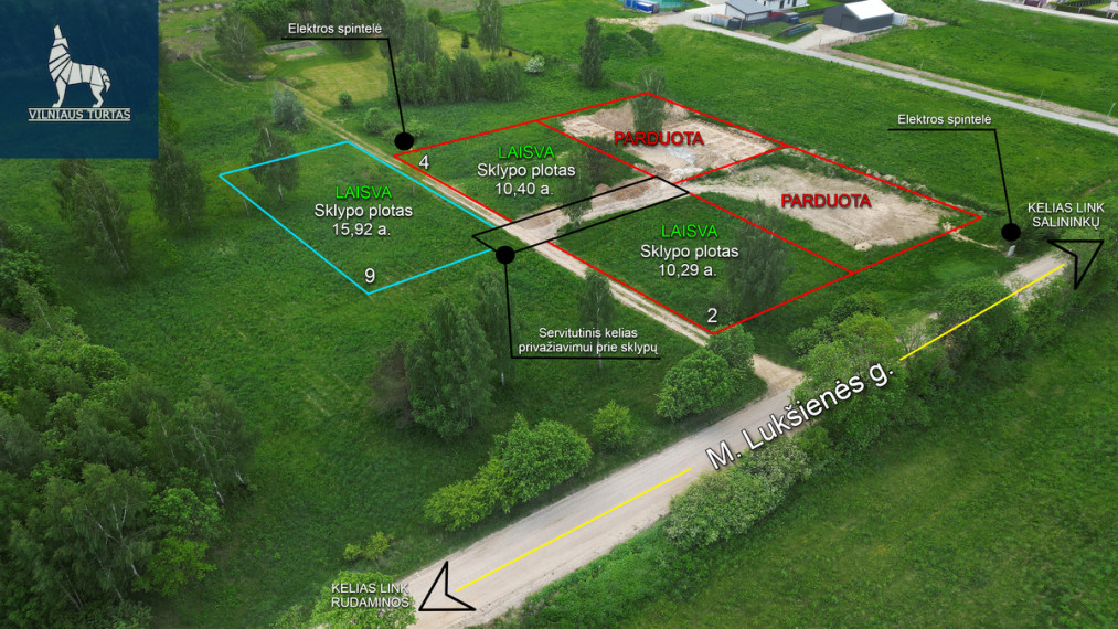 Parduodamas kitos paskirties sklypas Meilės Lukšienės g., Salininkai, Vilniaus m., Vilniaus m. sav., 10.29 a ploto 1