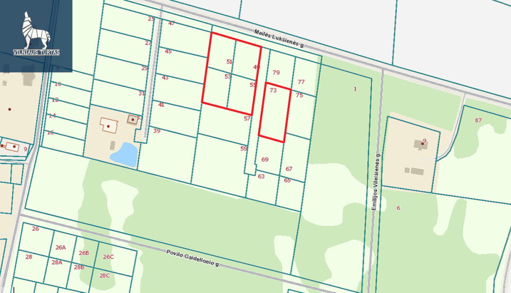 Parduodamas kitos paskirties sklypas Meilės Lukšienės g., Salininkai, Vilniaus m., Vilniaus m. sav., 10.29 a ploto 9