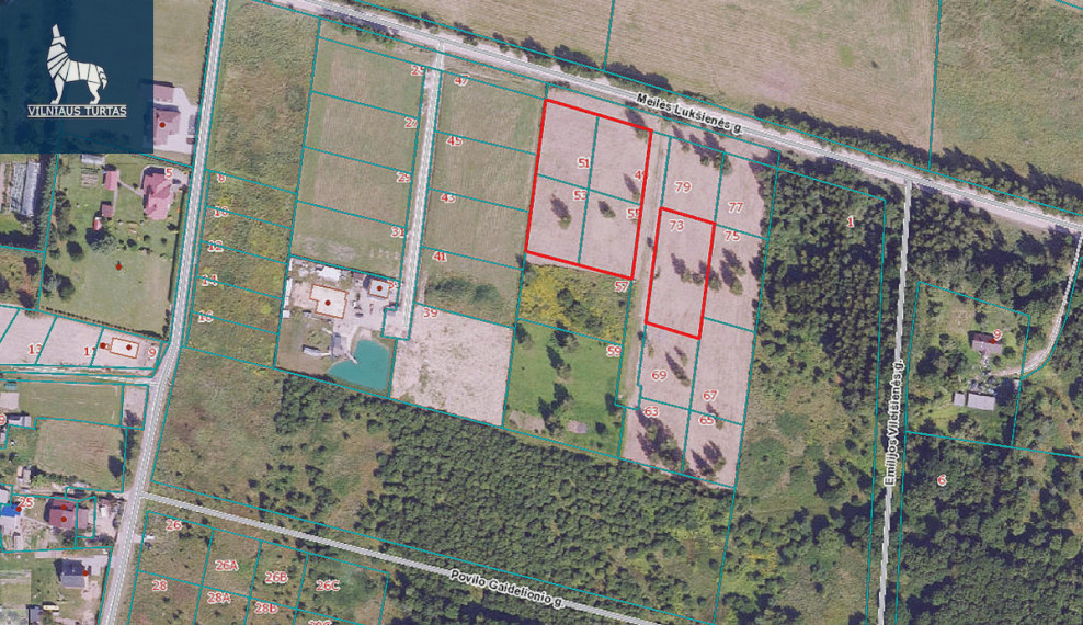 Parduodamas kitos paskirties sklypas Meilės Lukšienės g., Salininkai, Vilniaus m., Vilniaus m. sav., 10.29 a ploto 10