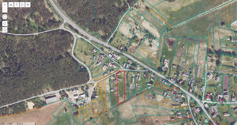 Parduodamas namas Salako mstl., Zarasų r. sav., 65 m² ploto 2 kambariai 15