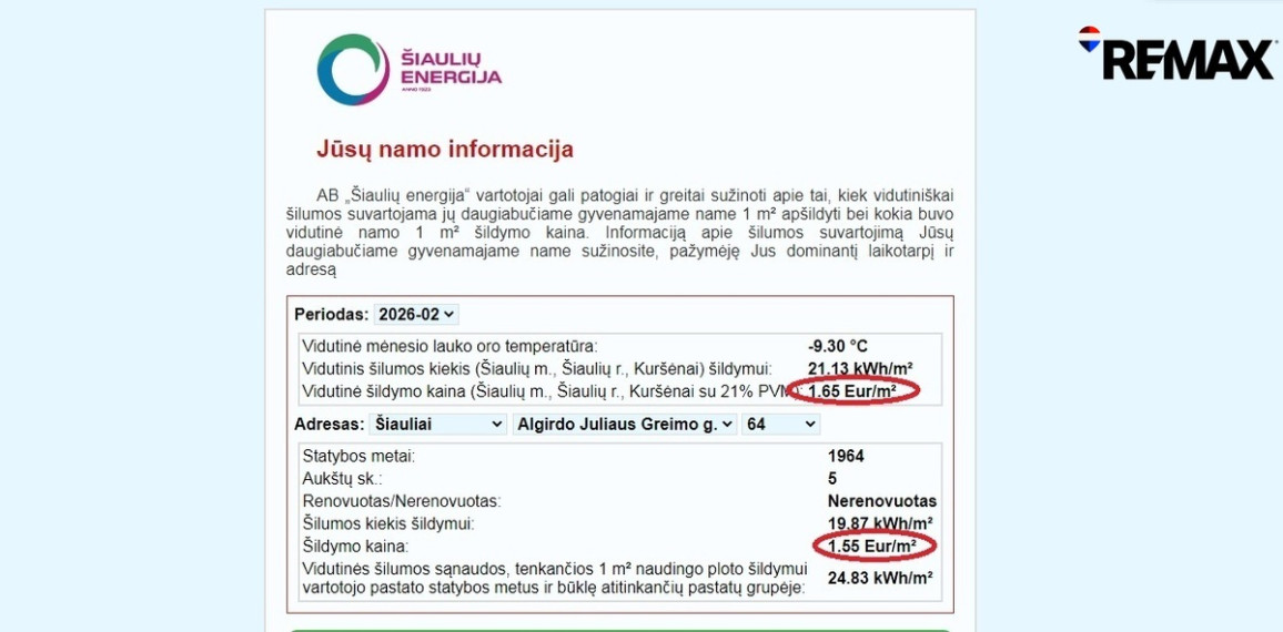 Parduodamas butas Algirdo Juliaus Greimo g., Centre, Šiauliai, 44 kv.m ploto 25