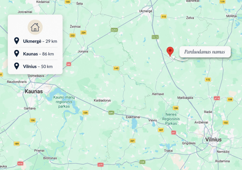 Parduodamas namas Zibalų g., Širvintų m., Širvintų r. sav., 96.84 m2 ploto, 1 aukštai 24