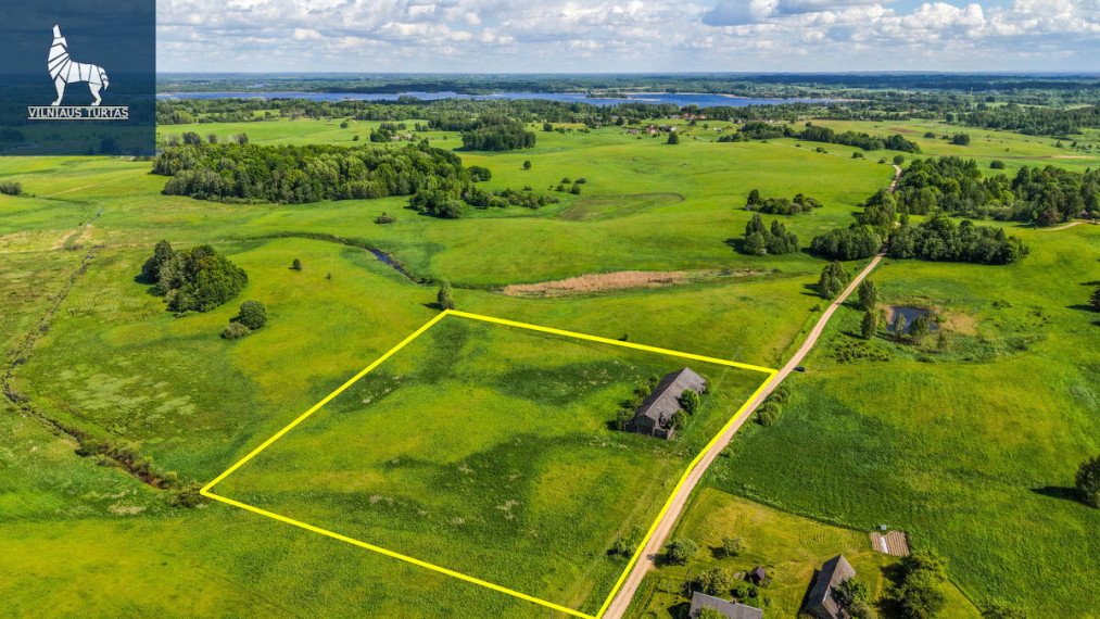 Parduodamas  sklypas Molėtų r. sav., Ažuožerių k., Bebrusų , 289 a ploto 6