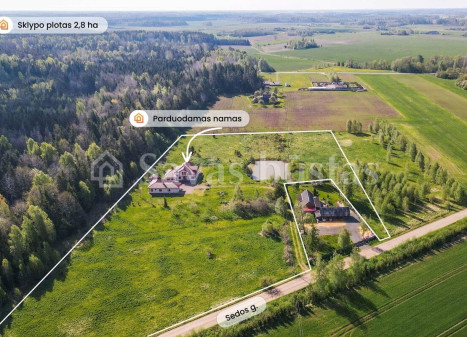 Parduodamas namas Sedos g., Spurganų k., Mažeikių r. sav., 252.96 m2 ploto, 2 aukštai Parduodamas namas Sedos g., Spurganų k., Mažeikių r. sav., 252.96 m2 ploto, 2 aukštai