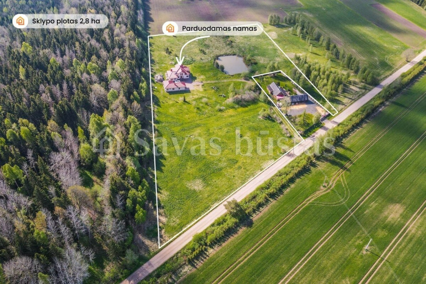 Parduodamas namas Sedos g., Spurganų k., Mažeikių r. sav., 252.96 m2 ploto, 2 aukštai 6