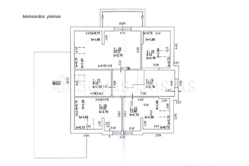 Parduodamas namas Sedos g., Spurganų k., Mažeikių r. sav., 252.96 m2 ploto, 2 aukštai 21