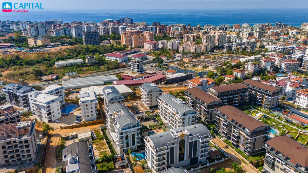 Parduodamas butas Oba Valley Court Sitesi İçi Yolu , 55.50 kv.m ploto, 2 kambariai 2