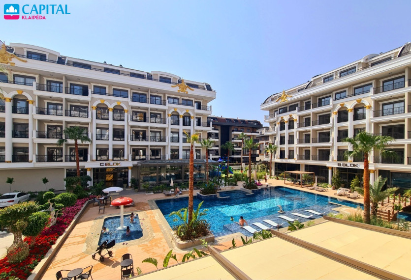 Parduodamas butas Oba Valley Court Sitesi İçi Yolu , 55.50 kv.m ploto, 2 kambariai 40