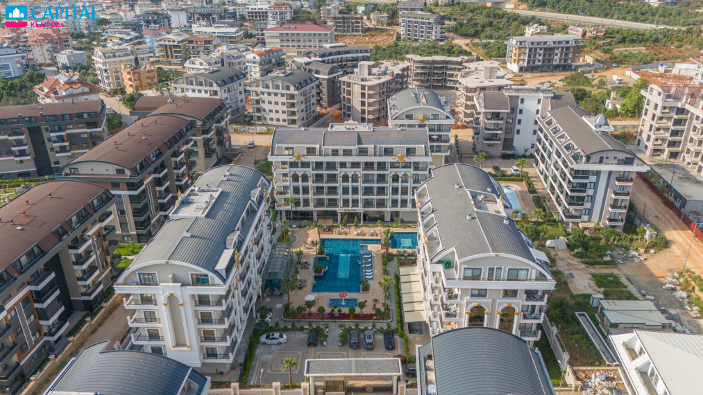 Parduodamas butas Oba Valley Court Sitesi İçi Yolu , 55.50 kv.m ploto, 2 kambariai 44