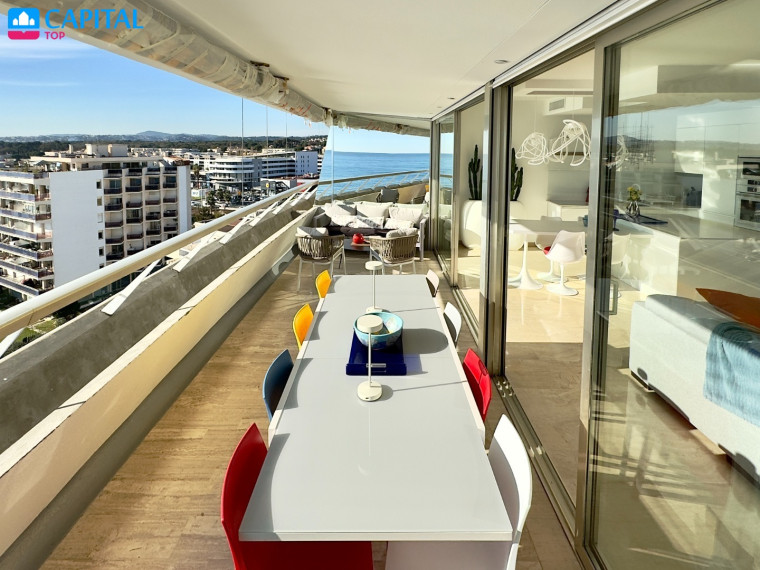 Marina Baie des Anges | Prabangiai renovuotas butas su jūros vaizdu 1
