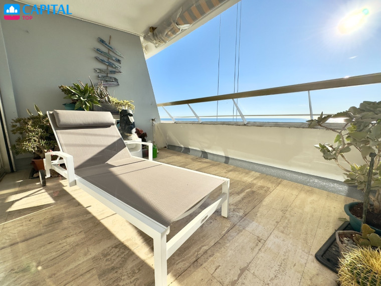 Marina Baie des Anges | Prabangiai renovuotas butas su jūros vaizdu 17