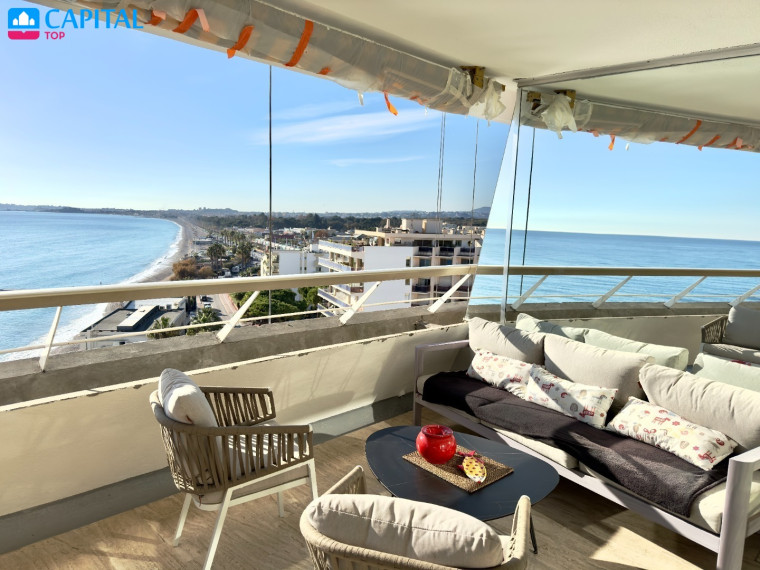 Marina Baie des Anges | Prabangiai renovuotas butas su jūros vaizdu 18