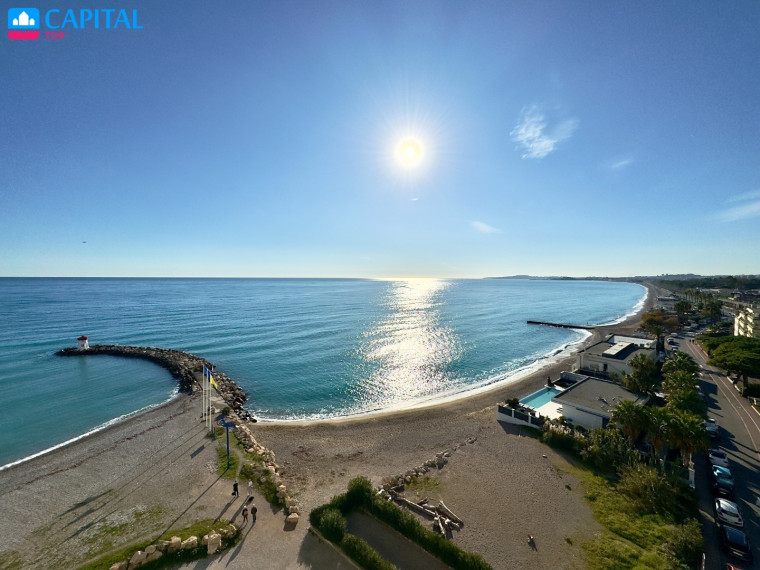 Marina Baie des Anges | Prabangiai renovuotas butas su jūros vaizdu 19