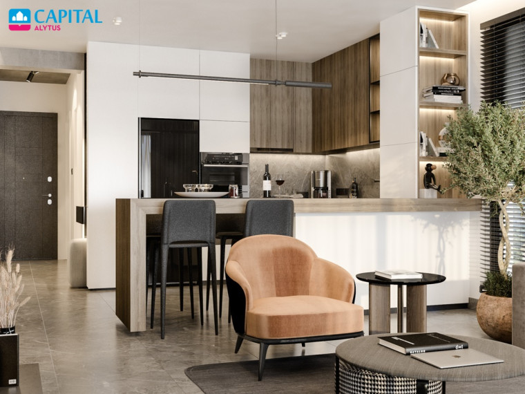 ParduodamI 1+1 apartamentai Šiaurės Kipre, Tatlisu miestelyje. 9