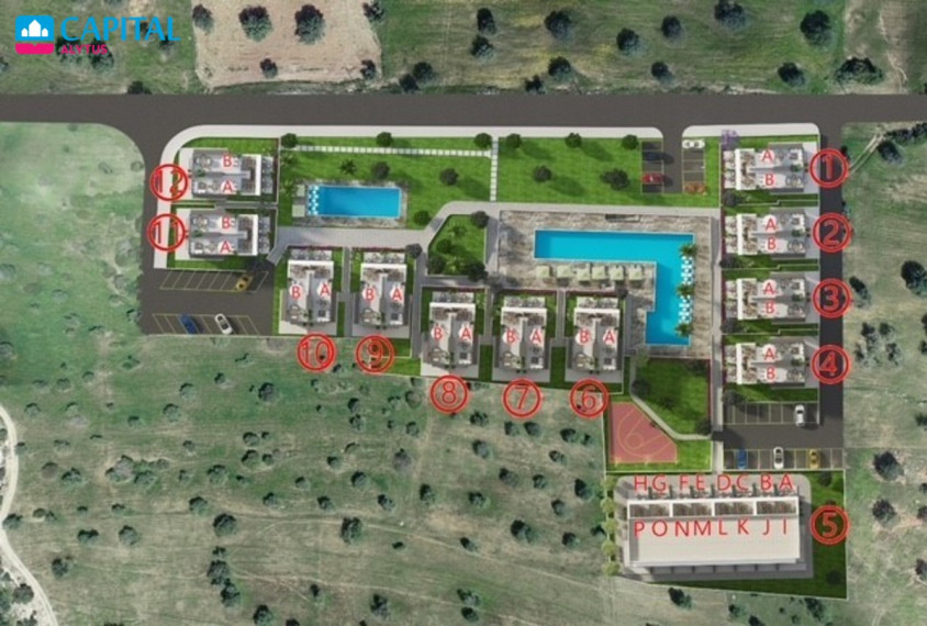 ParduodamI 1+1 apartamentai Šiaurės Kipre, Tatlisu miestelyje. 23