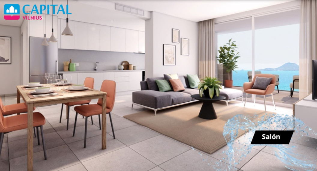 3 kambarių, 91 kv.m. butas La Mangoje už 145 000€ 10