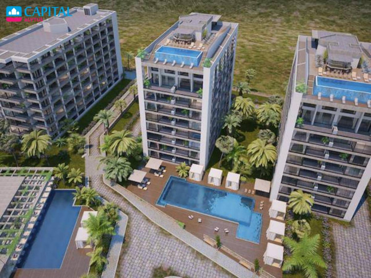 Parduodami 2 kambarių apartamentai Šiaurės Kipre 13