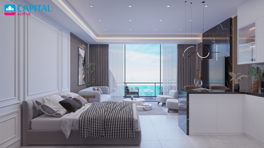 Parduodami STUDIO tipo apartamentai Šiaurės Kipre 19