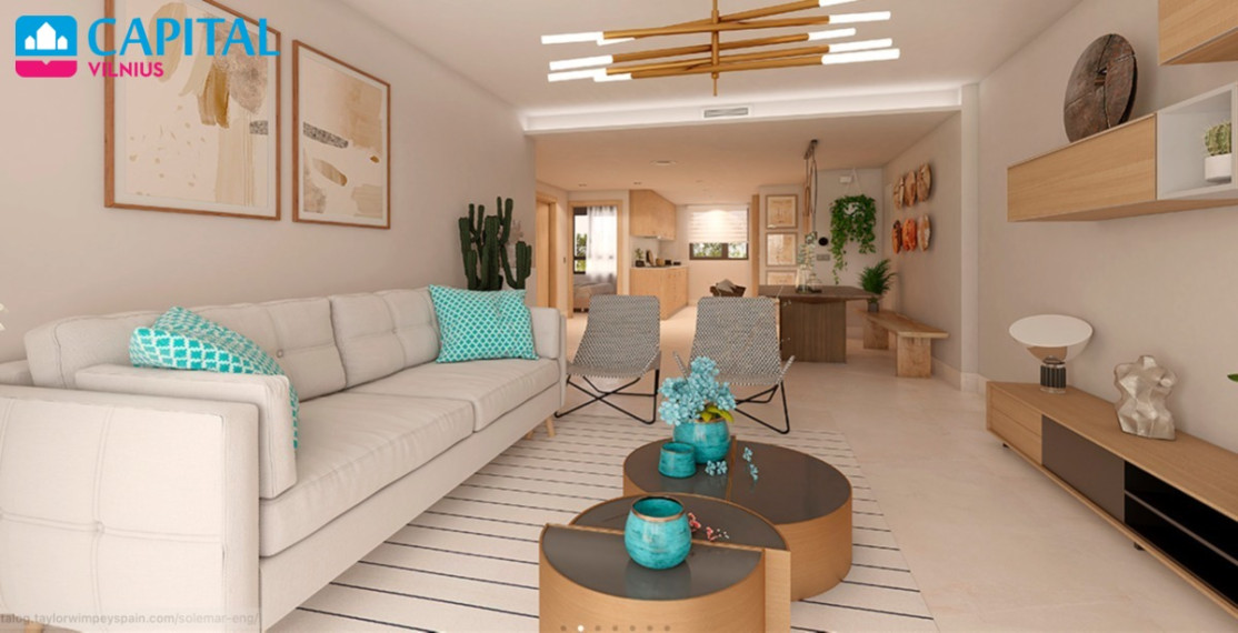 Puikus butas su vaizdu į jūra, Kosta del Solyje, tiesiogiai iš statytojo už 262 0000€!  6
