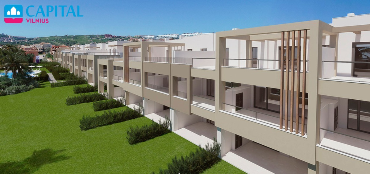 Puikus butas su vaizdu į jūra, Kosta del Solyje, tiesiogiai iš statytojo už 262 0000€!  12