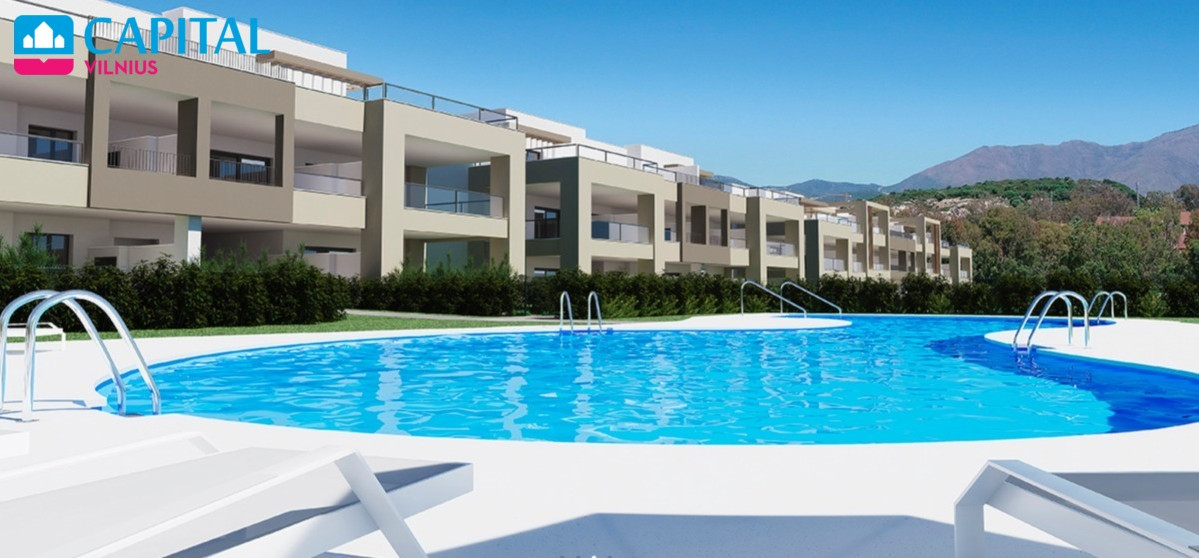 Puikus butas su vaizdu į jūra, Kosta del Solyje, tiesiogiai iš statytojo už 262 0000€!  16