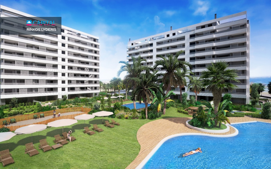 Apartamentai šalia jūros Panorama Mar apartamentų komplekse už 319 000 eur!  1