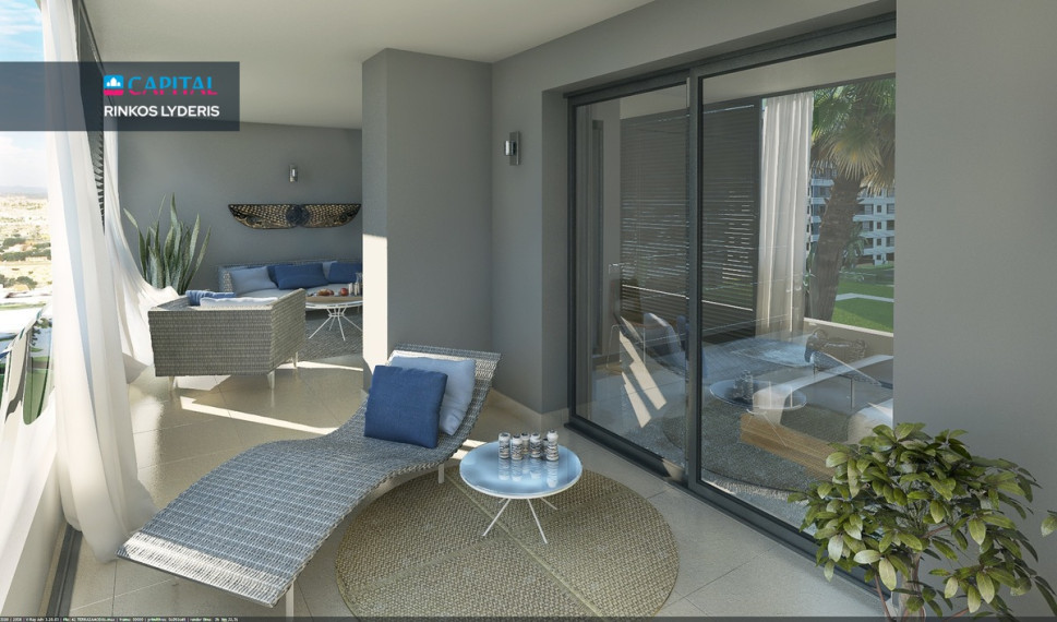 Apartamentai šalia jūros Panorama Mar apartamentų komplekse už 319 000 eur!  8