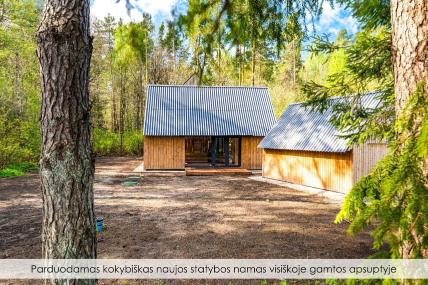 Parduodamas namas Kelmijos Sodų 55-oji g., Vilniaus m., Vilniaus m. sav., 100 m2 ploto, 2 aukštai 2