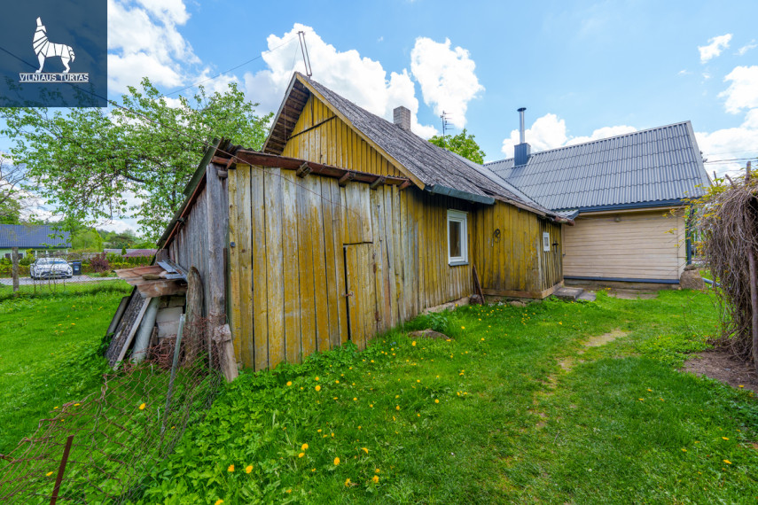Parduodamas namas Vilniaus g., Aukštadvario mstl., Trakų r. sav., 42.5 m2 ploto, 1 aukštai 21
