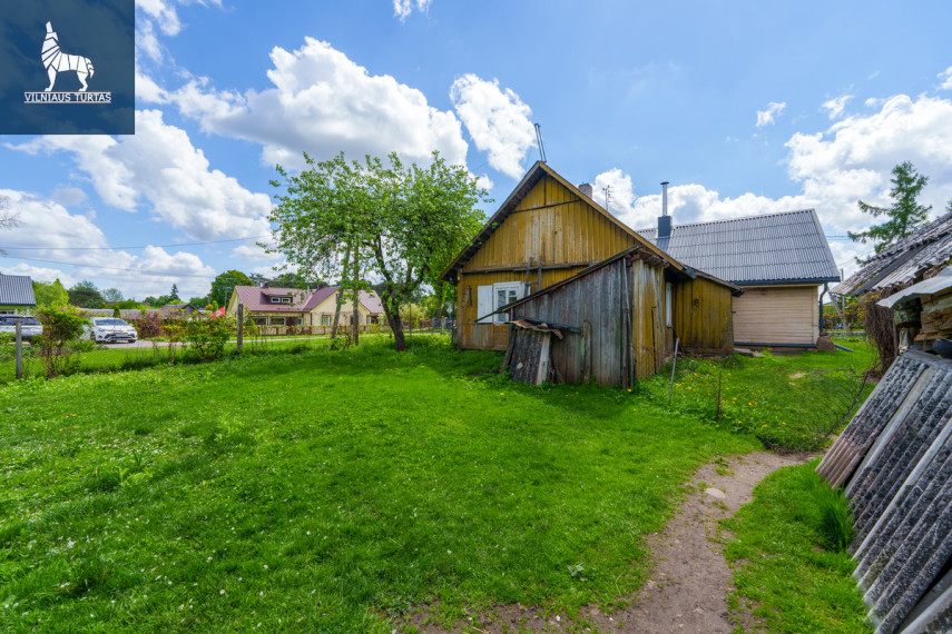 Parduodamas namas Vilniaus g., Aukštadvario mstl., Trakų r. sav., 42.5 m2 ploto, 1 aukštai 22