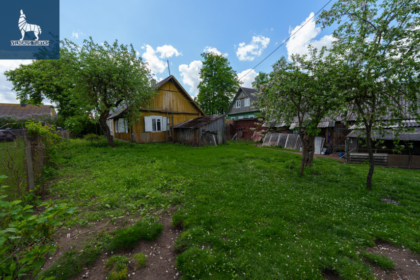 Parduodamas namas Vilniaus g., Aukštadvario mstl., Trakų r. sav., 42.5 m2 ploto, 1 aukštai 23