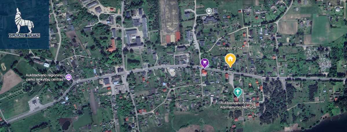 Parduodamas namas Vilniaus g., Aukštadvario mstl., Trakų r. sav., 42.5 m2 ploto, 1 aukštai 26