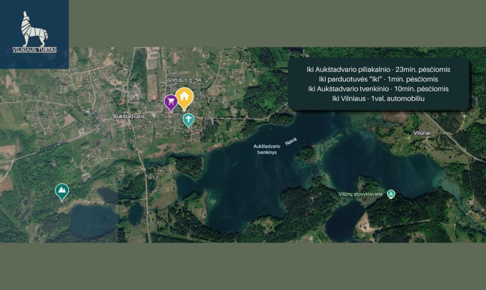 Parduodamas namas Vilniaus g., Aukštadvario mstl., Trakų r. sav., 42.5 m2 ploto, 1 aukštai 27