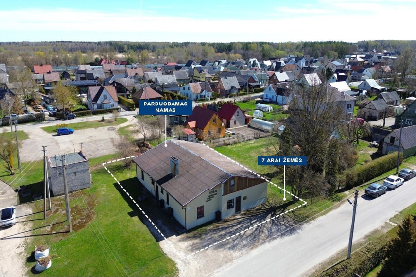 Parduodamas namas Alyvų g., Radviliškio m., Radviliškio r. sav., 260 m2 ploto, 1 aukštai 1