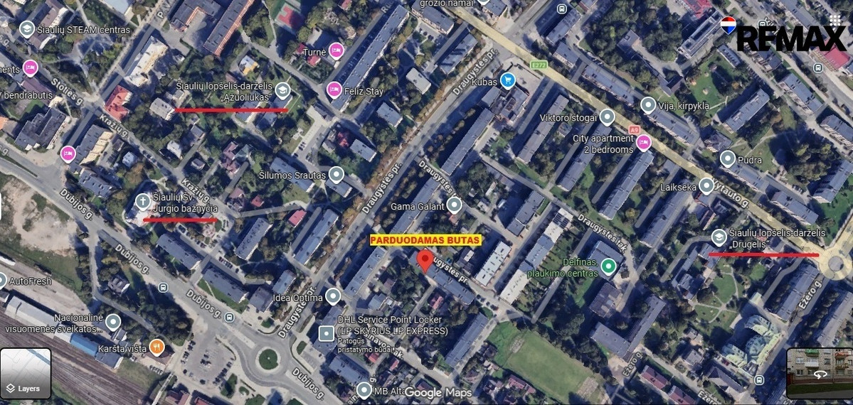Parduodamas butas Draugystės pr., Centre, Šiauliai, 54.59 kv.m ploto 30