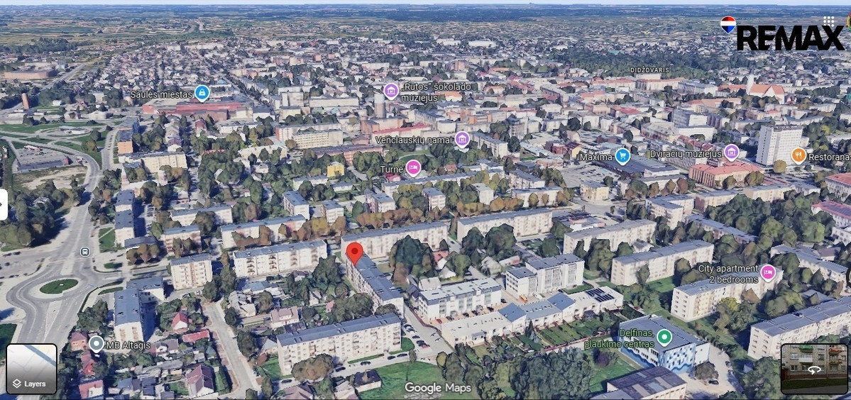 Parduodamas butas Draugystės pr., Centre, Šiauliai, 54.59 kv.m ploto 31