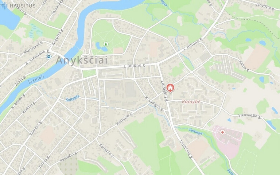 Parduodamas labai tvarkingas 2 butas renovuotame name  Liudiškių g., Anykščiai, 38