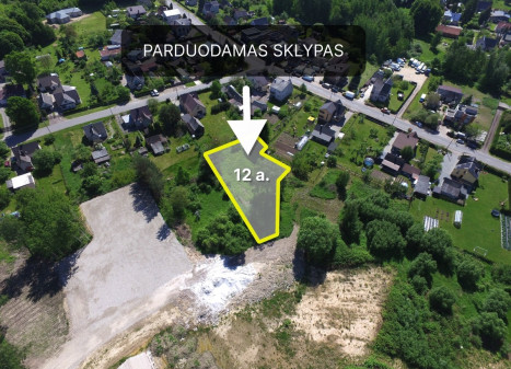 Parduodamas kitos paskirties sklypas Verknės g., Kauno m., Kauno m. sav., 12 a ploto