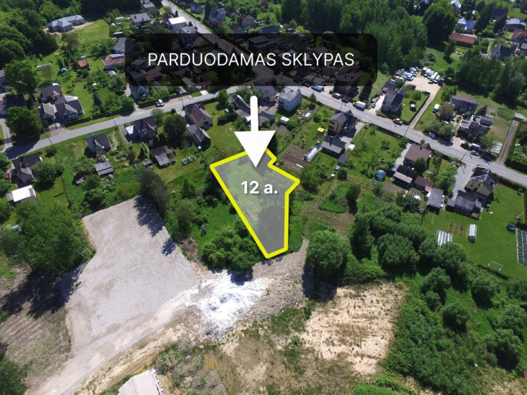 Parduodamas kitos paskirties sklypas Verknės g., Kauno m., Kauno m. sav., 12 a ploto 1