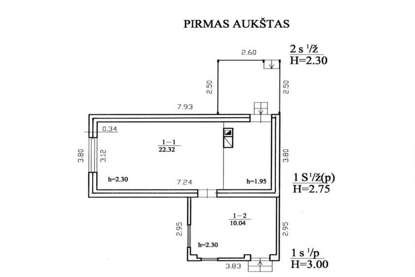 Parduodamas namas Palėvenio g., Šeškų k., Panevėžio r. sav., 37.63 m² ploto 2 kambariai 14