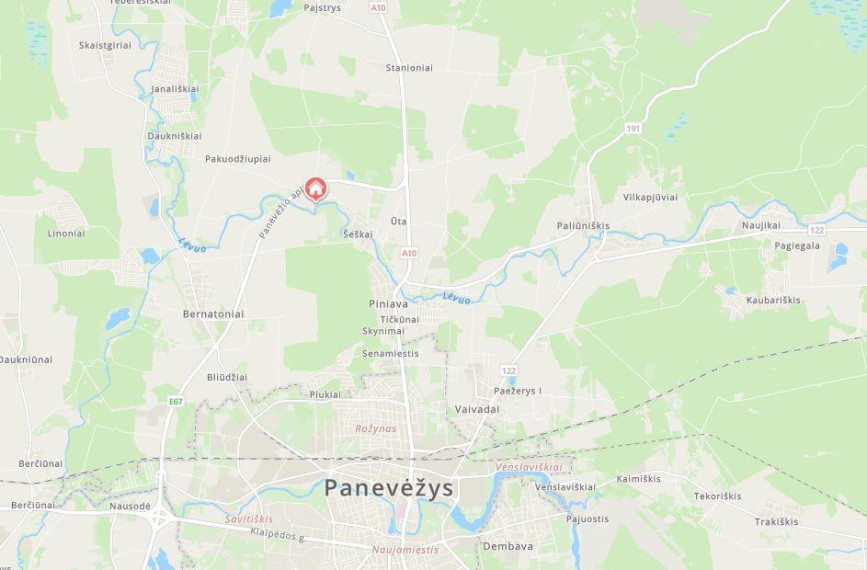 Parduodamas namas Palėvenio g., Šeškų k., Panevėžio r. sav., 37.63 m² ploto 2 kambariai 24