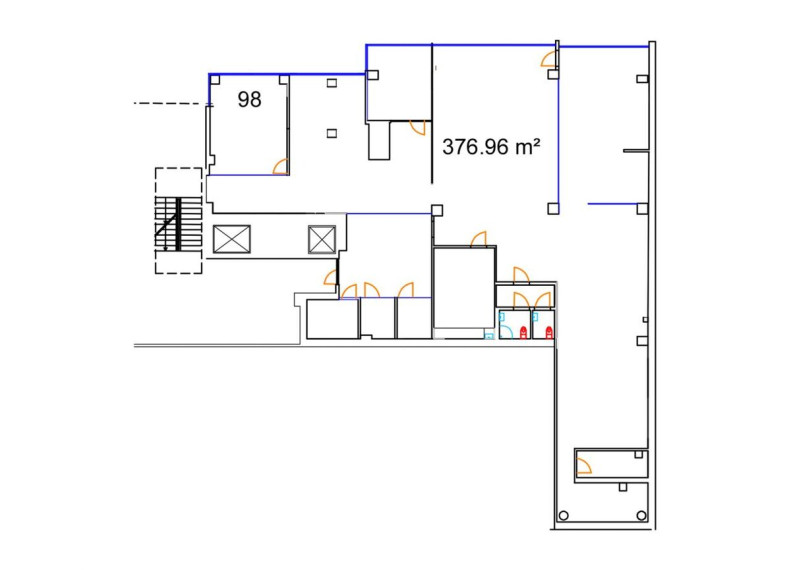 Parduodamos administracinės patalpos Smolensko g., Vilniaus m., Vilniaus m. sav., 376.96 m2 ploto 6
