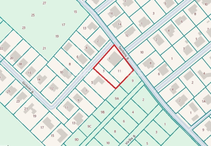 Parduodamas namas Girūnės g. , Dainų k., Šiaulių r. sav., 200 m2 ploto, 1 aukštai 7