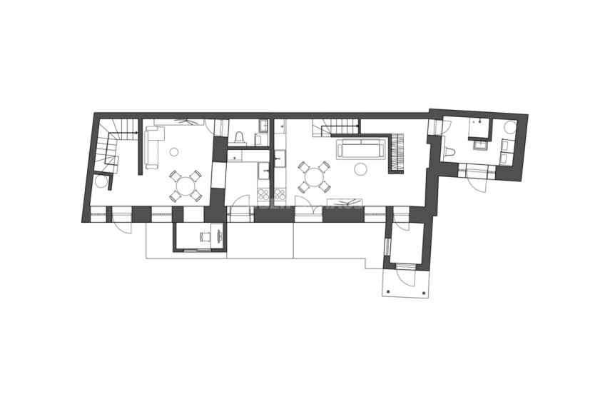 Parduodamas namas Aušros Vartų g., Senamiestis, Vilniaus m., Vilniaus m. sav., 156 m2 ploto, 2 aukštai 2