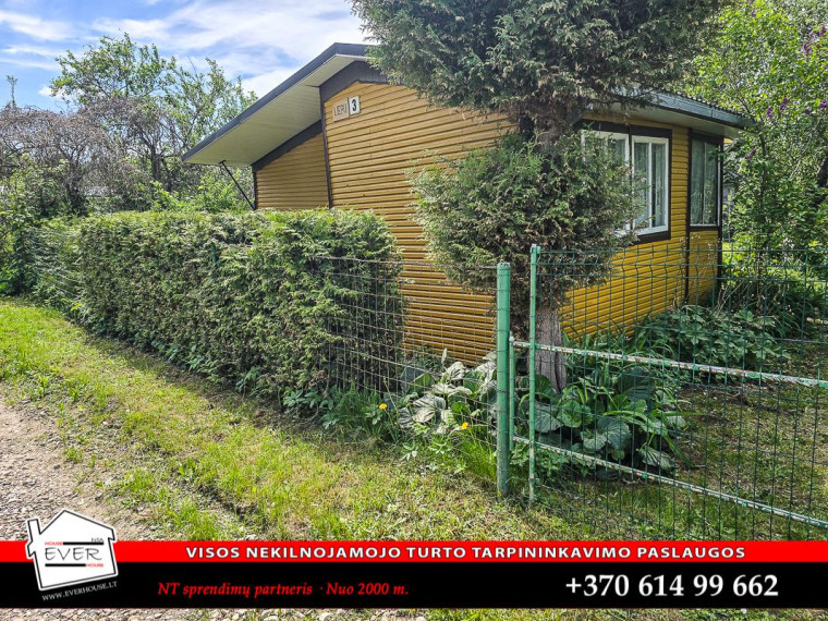 Parduodamas namas Liepų g., Gulbiniškių k., Jonavos r. sav., 20.00 m² ploto 2 kambariai 3